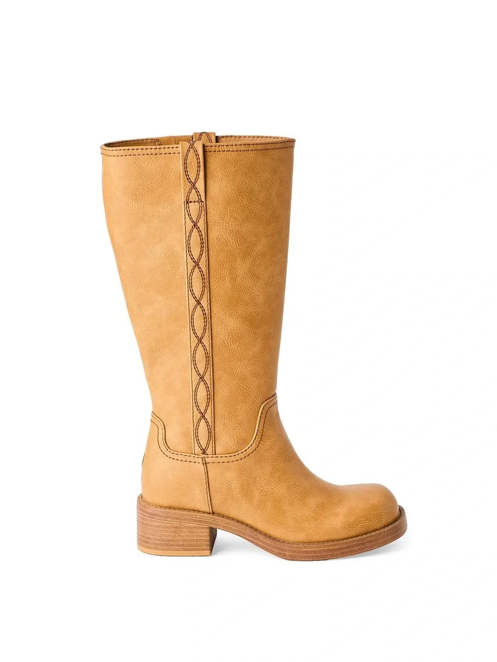 No Boundaries Women’s Tall Riding Boots Wide Width Casual Style Color Honey 🍯